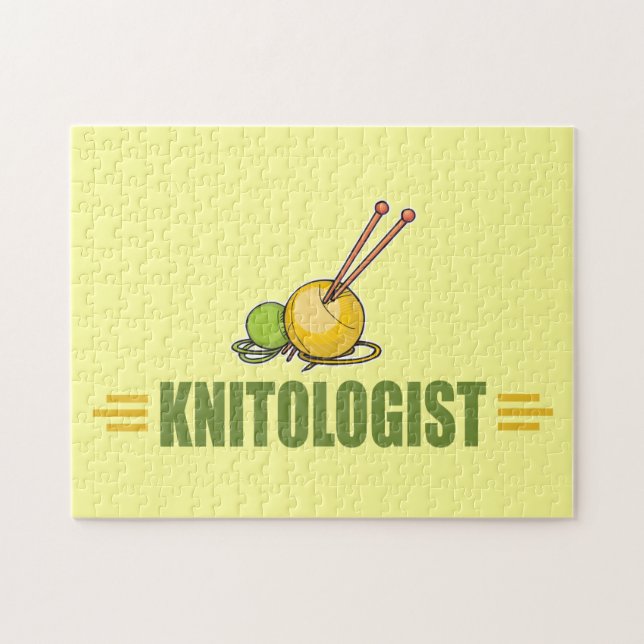 Humorales Knittern Puzzle (Horizontal)