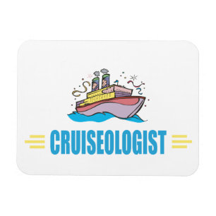 Humorales Kreuzfahrtschiff Magnet