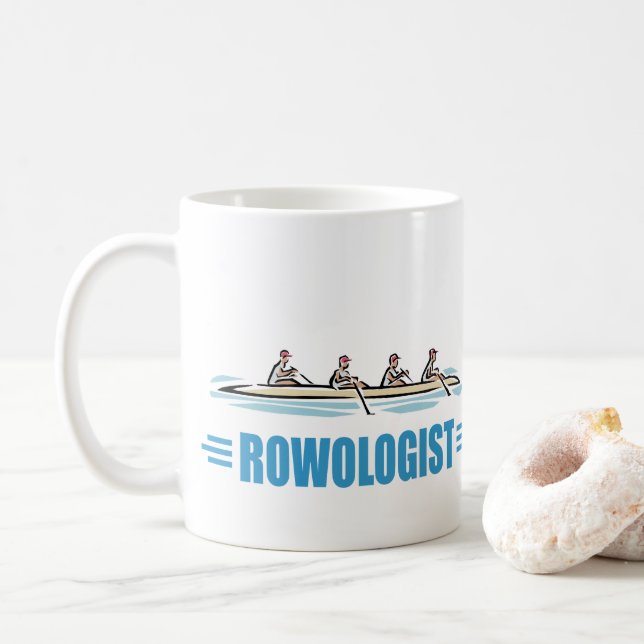 Humorales Rudern Tasse (Mit Donut)