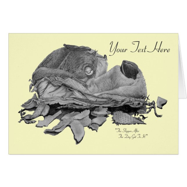 Humorales Stillleben zeichnend Hundeschlittenkunst (Vorderseite (Horizontal))