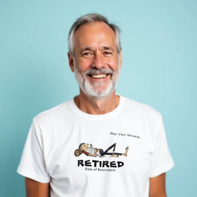 Humorales T-Shirt für das Rentenalter Lousy Bezahl (Von Creator hochgeladen)