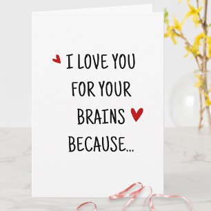 Humorales Zitat I Liebe Du Funny Valentinstag Karte