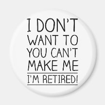 Humorales Zitat zum Ruhestand