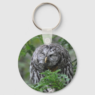 Humore Barred Owl Schlüsselanhänger