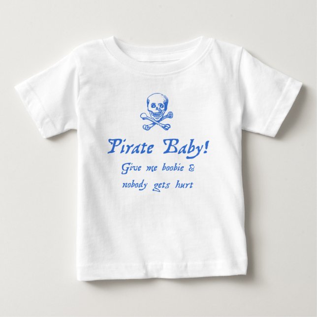 Humore Pirate Baby T-shirt (Vorderseite)