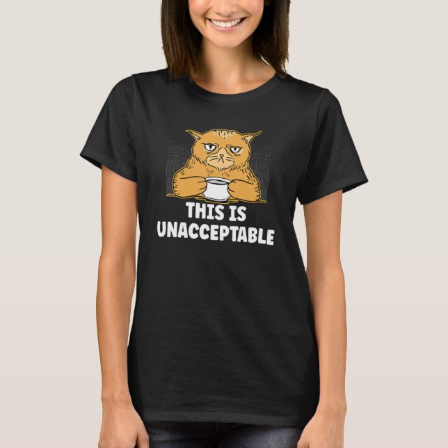 Humorer Angry Cat Quote Kitten Feline Whisperer T-Shirt (Vorderseite)