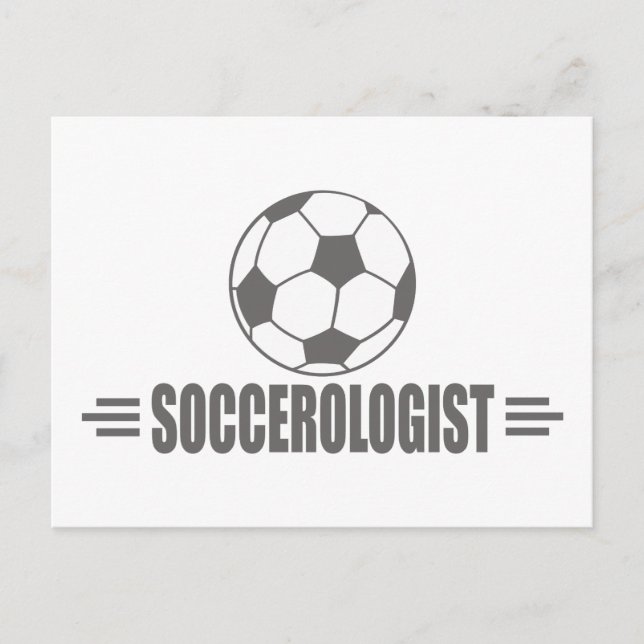 Humorer Fußball Postkarte (Vorderseite)