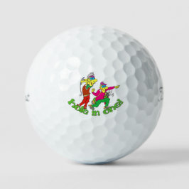 Humores Loch in einem Golfplatz Golfball