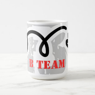 Humoriger Badminton-Kaffeebecher mit witzigem Witz Tasse