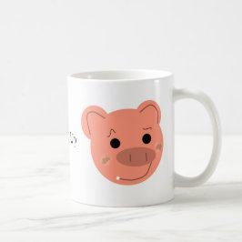 Humoriges Piggy Face Tasse