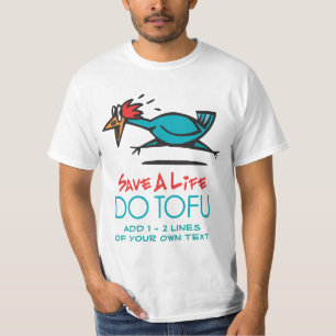 Humoriges Tofu Design T-Shirt