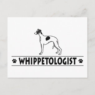 Humoriges Whippet Postkarte