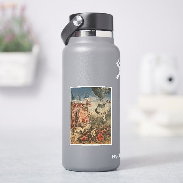 Humorische Druckausgabe eines Theaterdarstellers Aufkleber (HydroFlask)