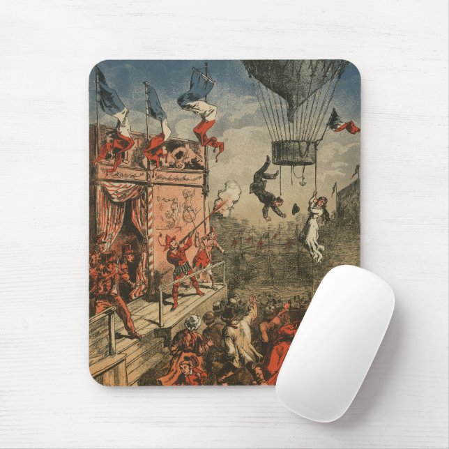 Humorische Druckausgabe eines Theaterdarstellers Mousepad (Mit Mouse)