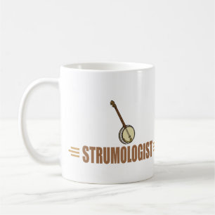 Humorischer Banjo-Spieler Tasse