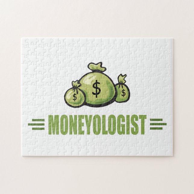 Humorisches Geld Puzzle (Horizontal)