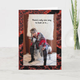 Humoristisch regierende Frauen Karte