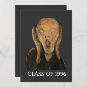 Humoristische Wiedersehen für High School oder Uni Einladung