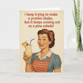 Humorous Birthday Card Karte