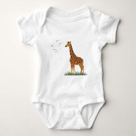 Humorous Coffee and Adulting Text Graphic Baby Strampler