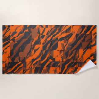 Humorous Coffee and Adulting Text Graphic Strandtuch