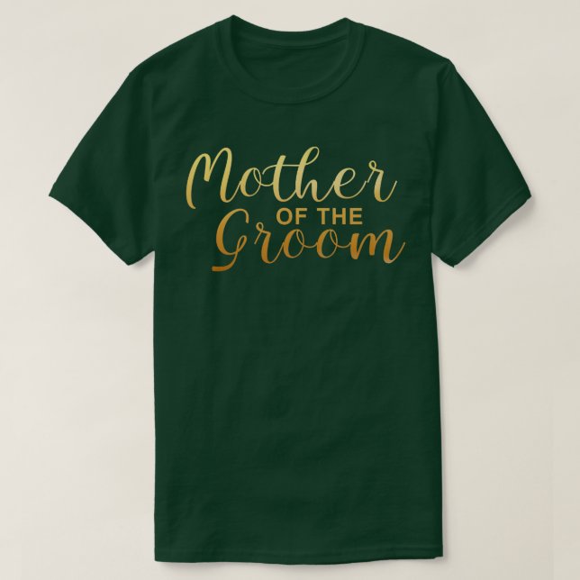 Humorous Groom Mom Weddings Momma Wedding Bridal  T-Shirt (Design vorne)