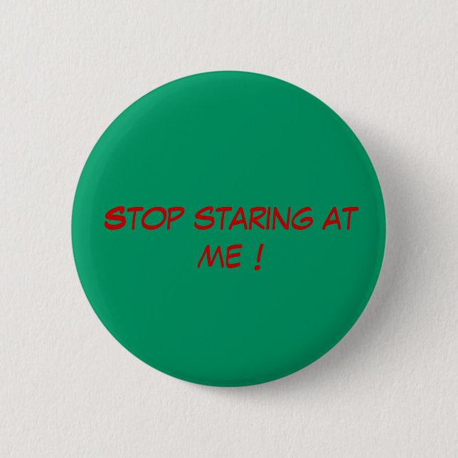 Humorvoll-Knopf Button (Vorderseite)