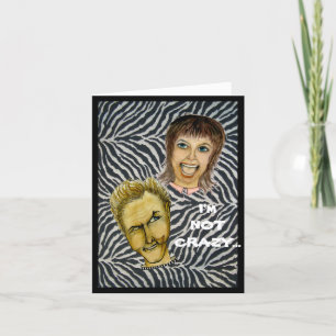 humorvoll mental Unglaublich witzig Karte