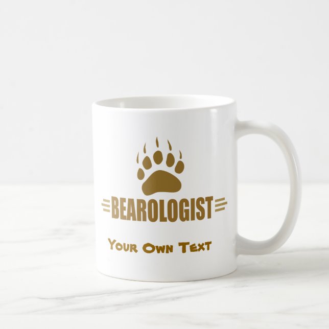 Humorvolle Bären Kaffeetasse (Rechts)