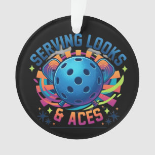 Humorvolle Bedienung Aussieht & Ass Quote  Persona Ornament