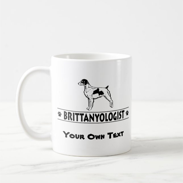 Humorvolle Bretagne Kaffeetasse (Links)