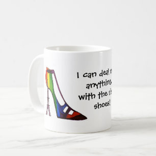 Humorvolle Fantasy Shoe Tasse