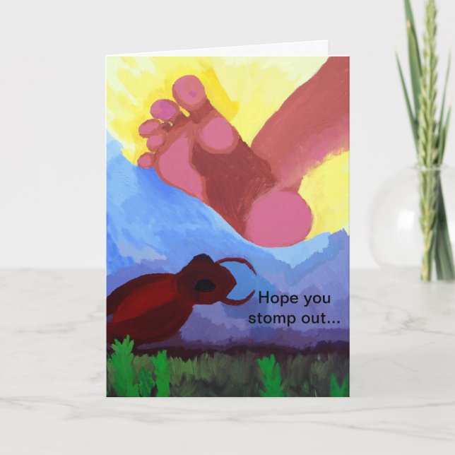 humorvolle Geburtstagskarte Karte (Vorderseite)