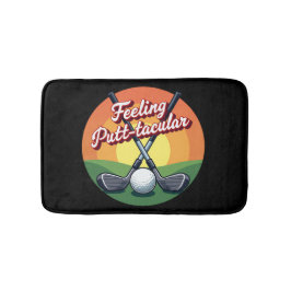 Humorvolle Golf Art für das Badezimmer Dekoration Badematte