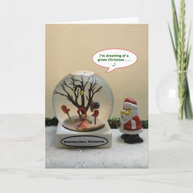 Humorvolle Gruß-Karten Feiertagskarte (Vorderseite)