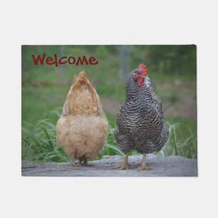 Humorvolle Huhn-Fußmatte Fußmatte