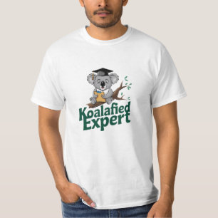 Humorvolle Koala Grafik für Naturfreunde T-Shirt