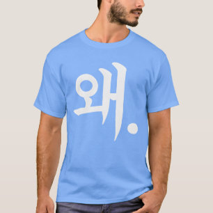 Humorvolle koreanische Sprachen Sprachdialekt Jarg T-Shirt