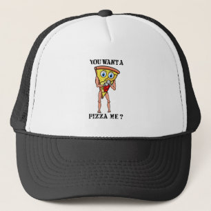 Humorvolle Pizza, die du mir Gewollt hast Truckerkappe