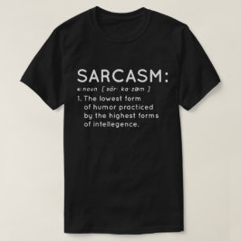 Humorvolle Sarkasmus-Definition T-Shirt