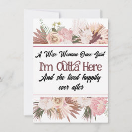 Humorvolle, sonnige Verlassend Karten für Coworker