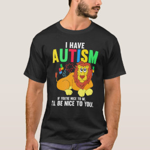 Humorvolle Störungen Sympathie Autismus-Bewusstsei T-Shirt