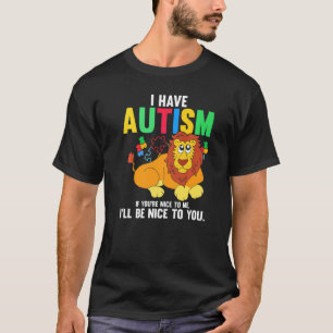 Humorvolle Störungen Sympathie Autismus-Bewusstsei T-Shirt