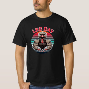Humorvolle Straußenkunst für Vogelenthusiasten T-Shirt