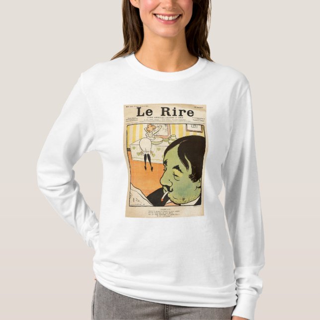 Humorvoller Cartoon T-Shirt (Vorderseite)