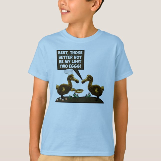 Humorvoller Dodo T-Shirt (Vorderseite)