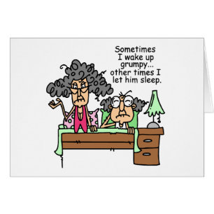 Humorvoller gelassener mürrischer Schlaf