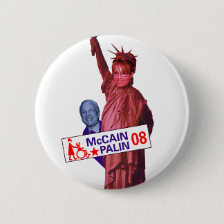 Humorvoller McCain Palin 2008 Button