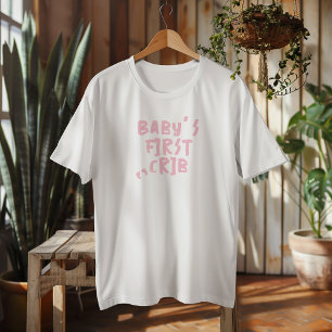 Humorvoller Schwangerschafts-Baby-Fingerabdruck ro T-Shirt