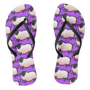 Humorvolles 3 Schwein Jahr 2019 Wählen Sie Farbe F Flip Flops